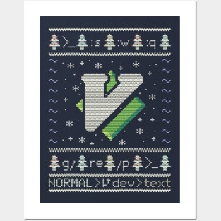 Christmas Vim Sweater Posters and Art